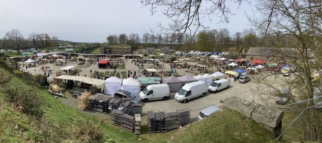 11 et 12 avril 2026 marché aux fleurs de fort saint pere 35